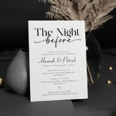 リハーサルの前の夜 招待状