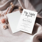 リハーサルの前の夜 招待状