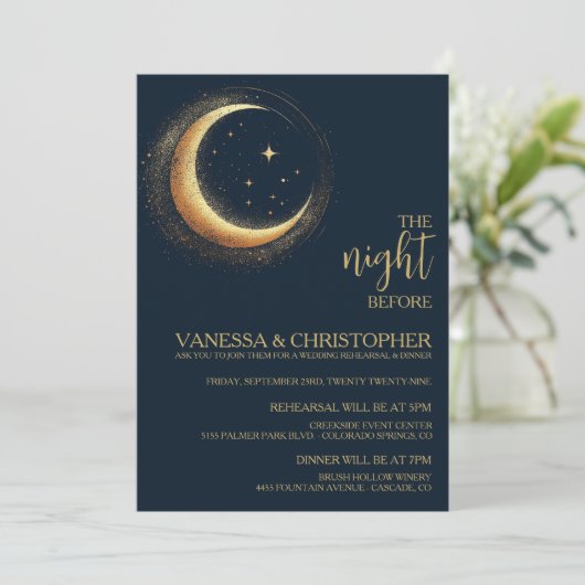 リハーサルの前の天結婚月夜 招待状 (スタンド正面)