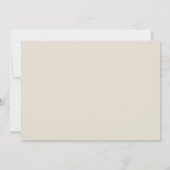 リハーサルの夕食のメーソンジャーの野生の花 招待状 (裏面)