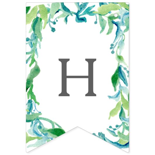 リハーサルの夕食の旗の旗の月桂樹の葉のオリーブ バンティングフラッグ (第3の旗)