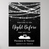 リハーサルの夕食前夜へようこそ ポスター (正面)