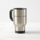 リハーサルをするべきCaffine トラベルマグ (正面左)