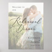 リハーサルエレガントディナーの写真へようこそ ポスター (正面)