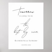 リハーサルエレガントミニマルディナーへようこそ ポスター (正面)