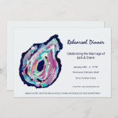 リハーサルダイナー/カキローストパーティの招待状 招待状 (正面/裏面)