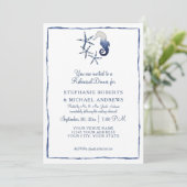 リハーサルディナーしぼりシーホーススタフィッシュビーチ 招待状 (スタンド正面)