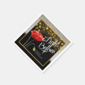 リハーサルディナーのナプキン スタンダードカクテルナプキン (角)