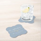 リハーサルディナーの前夜 ペーパーコースター (インサイチュ)