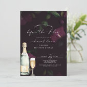 リハーサルディナーをする前のバブルとブリュース 招待状 (スタンド正面)