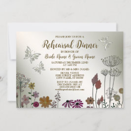 リハーサルディナーウェディングパーティーフカラフルァーラー 招待状