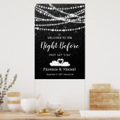 リハーサルディナーウェルカムボード 前夜祭 ポスター (キッチン)