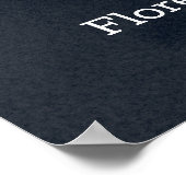 リハーサルディナーウェルカム 前夜の歓迎 ポスター (角)