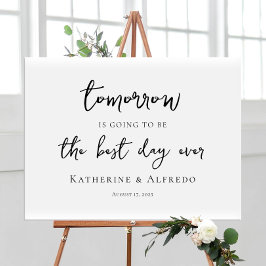 リハーサルディナーエレガント書道へようこそ ポスター