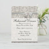 リハーサルディナーカスタマイズ可能なテンプレート招待状 招待状 (スタンド正面)