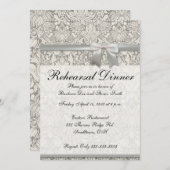 リハーサルディナーカスタマイズ可能なテンプレート招待状 招待状 (正面/裏面)