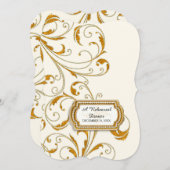 リハーサルディナーグラムオールドハリウッドリージェンシー 招待状 (正面/裏面)