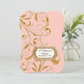 リハーサルディナーグラムオールドハリウッドリージェンシー 招待状 (スタンド正面)