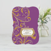 リハーサルディナーグラムオールドハリウッドリージェンシー 招待状 (スタンド正面)