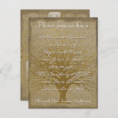 リハーサルディナーゴールデンオークツリー ポストカード (正面/裏面)