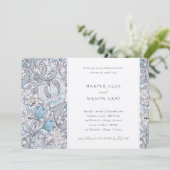 リハーサルディナーゴールデンリリーエレガントモリス 招待状 (スタンド正面)