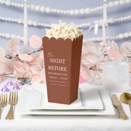 リハーサルディナーテラコッタの前の夜パーティー フェイバーボックス