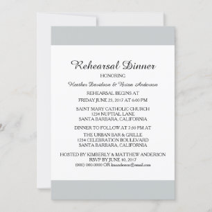 リハーサルディナーテンプレート 招待状