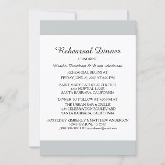リハーサルディナーテンプレート 招待状
