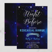 リハーサルディナーテーマの招待 招待状 (正面/裏面)