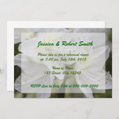 リハーサルディナーパーティの招待状 招待状 (正面/裏面)