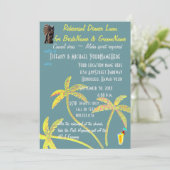 リハーサルディナールアウ(ハワイ式宴会) 招待状 (スタンド正面)