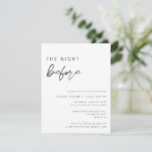 リハーサルディナー前夜の招待状 招待状 (スタンド正面)