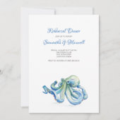 リハーサルディナー招待状沿岸タコス 招待状 (正面)