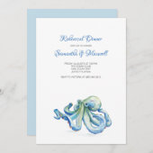 リハーサルディナー招待状沿岸タコス 招待状 (正面/裏面)