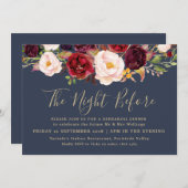 リハーサルディナー招待状 - ルーシー スイート 招待状 (正面/裏面)