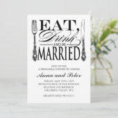 リハーサルディナー招待状 招待状 (スタンド正面)