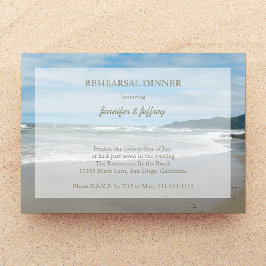 リハーサルディナー招待状 招待状