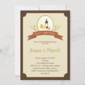 リハーサルディナー招待状 招待状 (正面)