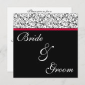 リハーサルディナー招待状 招待状 (正面/裏面)