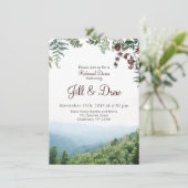 リハーサルディナー招待状-秋の結婚式 招待状 (スタンド正面)