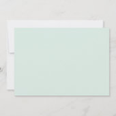 リハーサルディナー – ワイルドフラワーズ&メイソンジャー 招待状 (裏面)