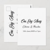 リハーサルディナー 前夜の名前の夜 ポストカード (正面/裏面)