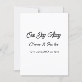 リハーサルディナー 前夜の名前の夜 ポストカード