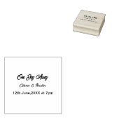 リハーサルディナー 前夜の名前の夜 ラバースタンプ (押印)