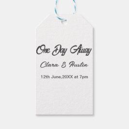 リハーサルディナー 前夜の名前 ギフトタグ