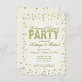 リハーサルディナー 招待状 (正面/裏面)