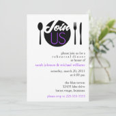 リハーサルディナー 招待状 (スタンド正面)