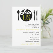 リハーサルディナー 招待状 (スタンド正面)