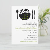 リハーサルディナー 招待状 (スタンド正面)