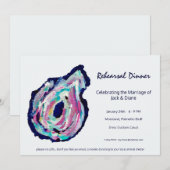 リハーサルディナー/牡蠣パーティー招待状 招待状 (正面/裏面)